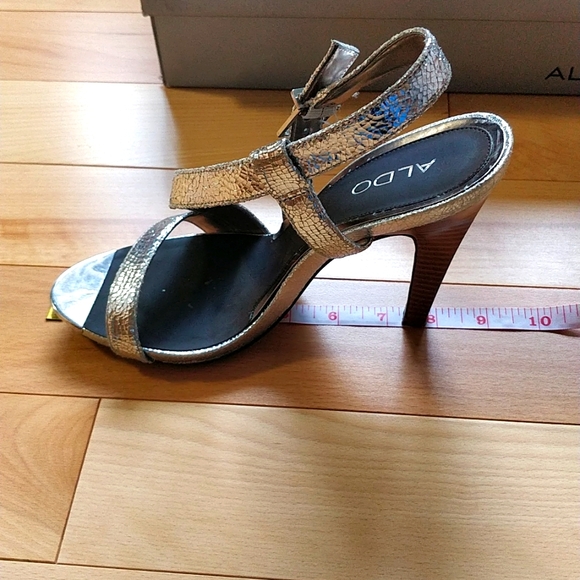 Aldo silver strapped stiletto - Picture 3 of 7